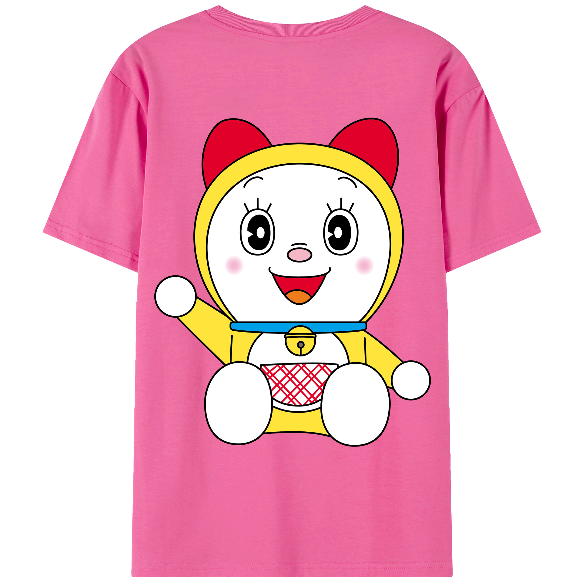 （画像用） ドラえもん ドラミ Doraemon Dorami レディース半袖Tシャツ(バックプリント)